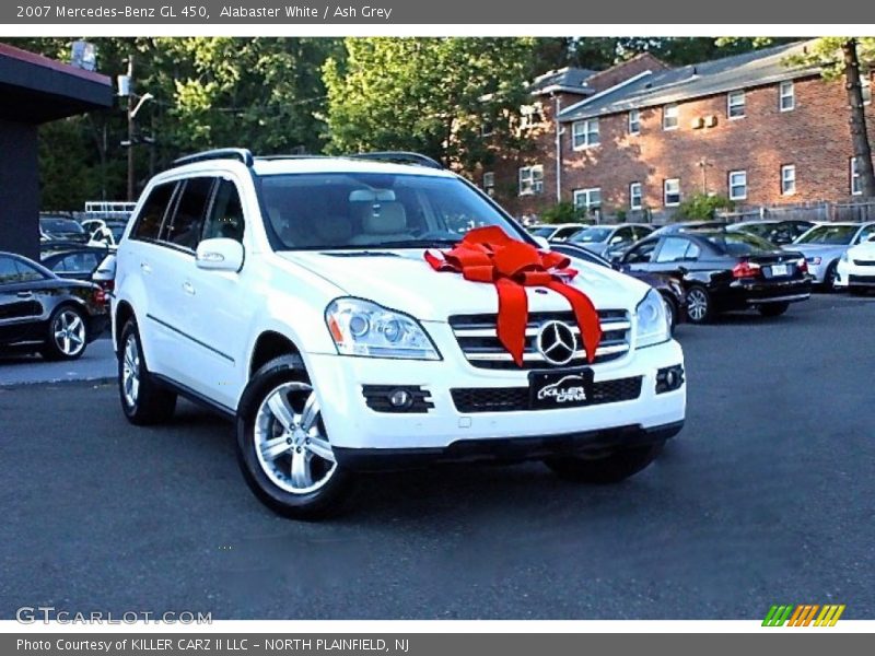 Alabaster White / Ash Grey 2007 Mercedes-Benz GL 450