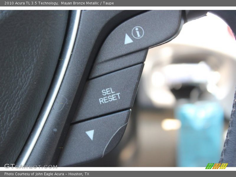 Mayan Bronze Metallic / Taupe 2010 Acura TL 3.5 Technology