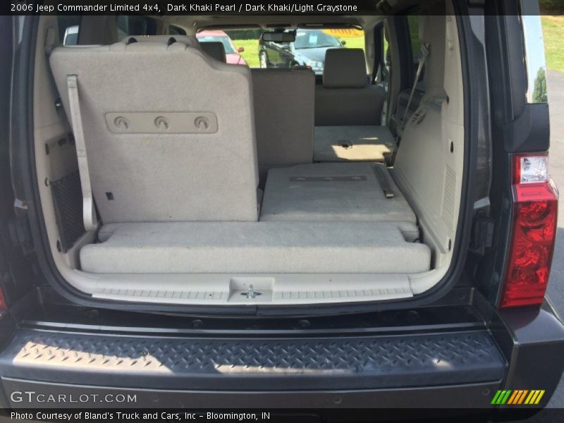 Dark Khaki Pearl / Dark Khaki/Light Graystone 2006 Jeep Commander Limited 4x4