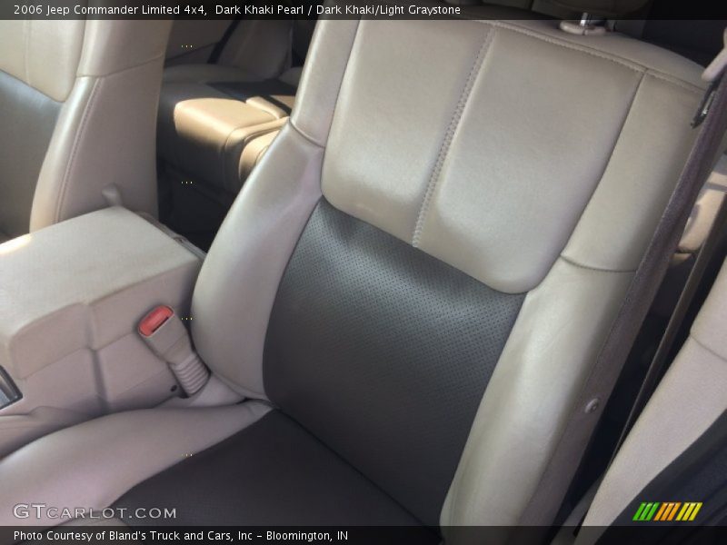 Dark Khaki Pearl / Dark Khaki/Light Graystone 2006 Jeep Commander Limited 4x4