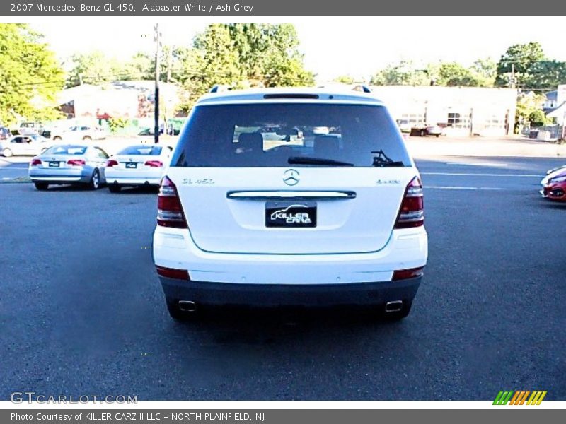 Alabaster White / Ash Grey 2007 Mercedes-Benz GL 450