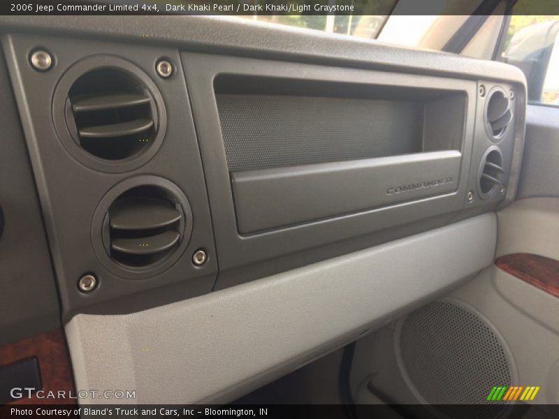 Dark Khaki Pearl / Dark Khaki/Light Graystone 2006 Jeep Commander Limited 4x4