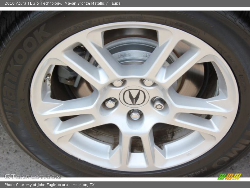 Mayan Bronze Metallic / Taupe 2010 Acura TL 3.5 Technology