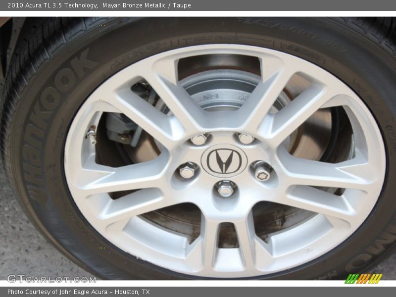 Mayan Bronze Metallic / Taupe 2010 Acura TL 3.5 Technology