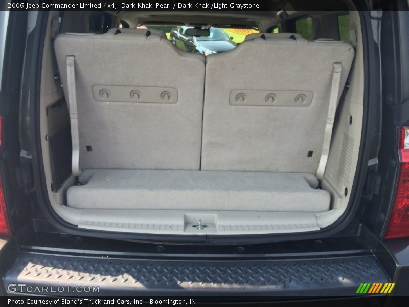 Dark Khaki Pearl / Dark Khaki/Light Graystone 2006 Jeep Commander Limited 4x4