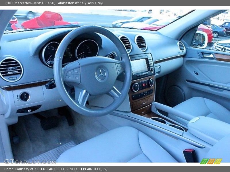 Alabaster White / Ash Grey 2007 Mercedes-Benz GL 450