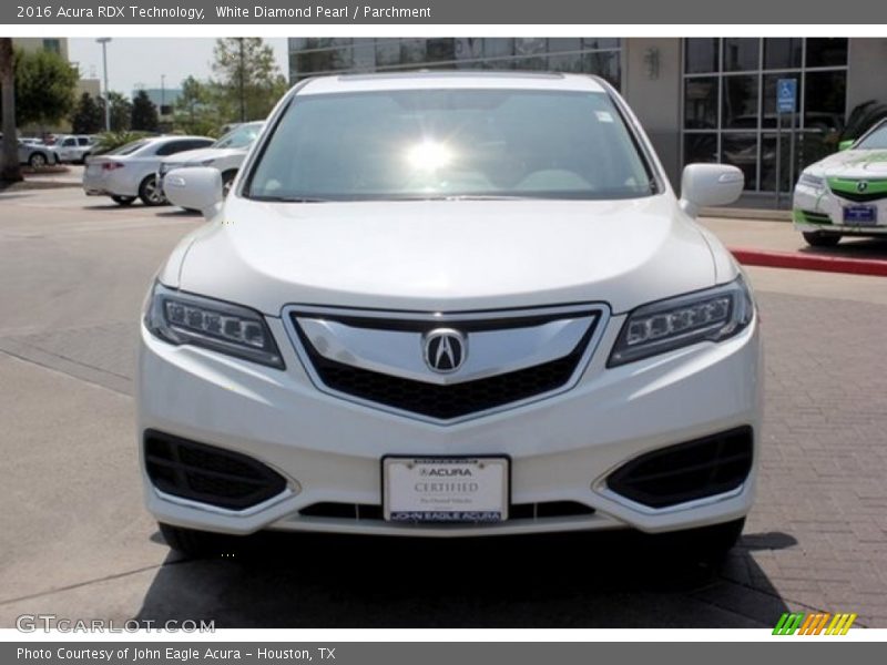 White Diamond Pearl / Parchment 2016 Acura RDX Technology