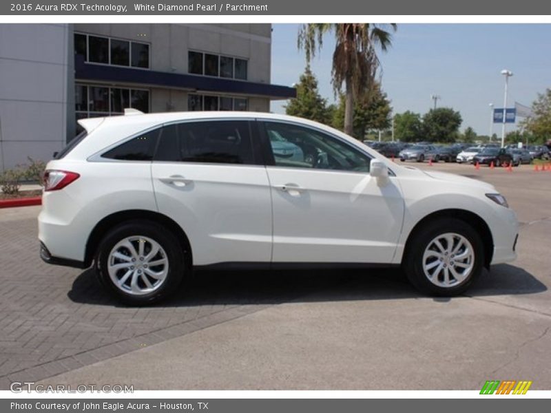 White Diamond Pearl / Parchment 2016 Acura RDX Technology