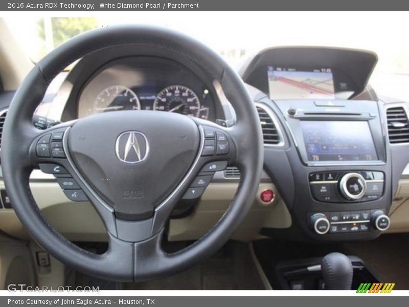 White Diamond Pearl / Parchment 2016 Acura RDX Technology
