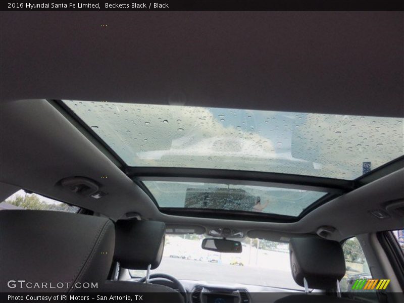 Becketts Black / Black 2016 Hyundai Santa Fe Limited