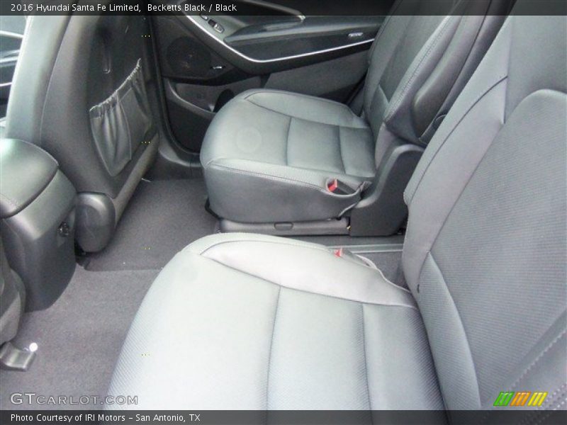 Rear Seat of 2016 Santa Fe Limited