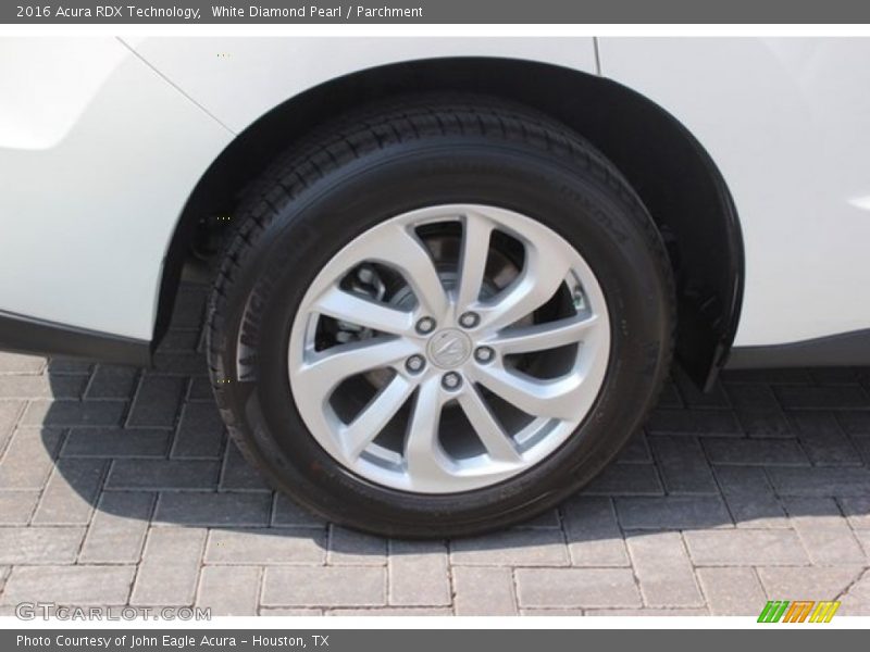 White Diamond Pearl / Parchment 2016 Acura RDX Technology