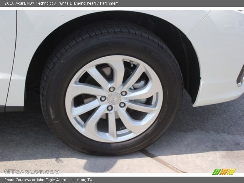 White Diamond Pearl / Parchment 2016 Acura RDX Technology