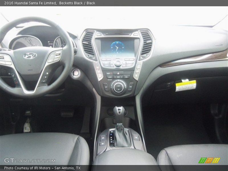 Becketts Black / Black 2016 Hyundai Santa Fe Limited