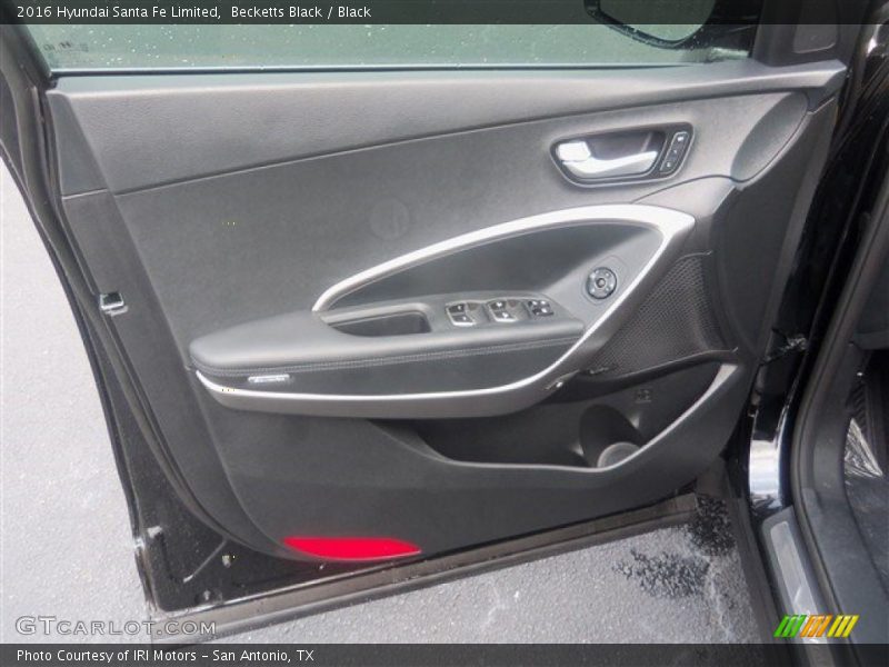 Becketts Black / Black 2016 Hyundai Santa Fe Limited