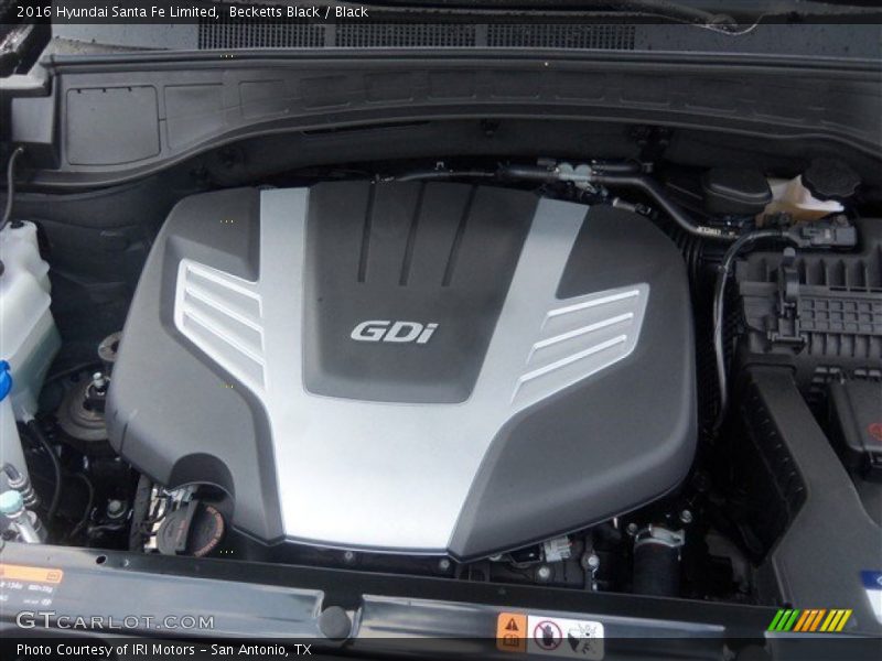  2016 Santa Fe Limited Engine - 3.3 Liter GDI DOHC 24-Valve D-CVVT V6