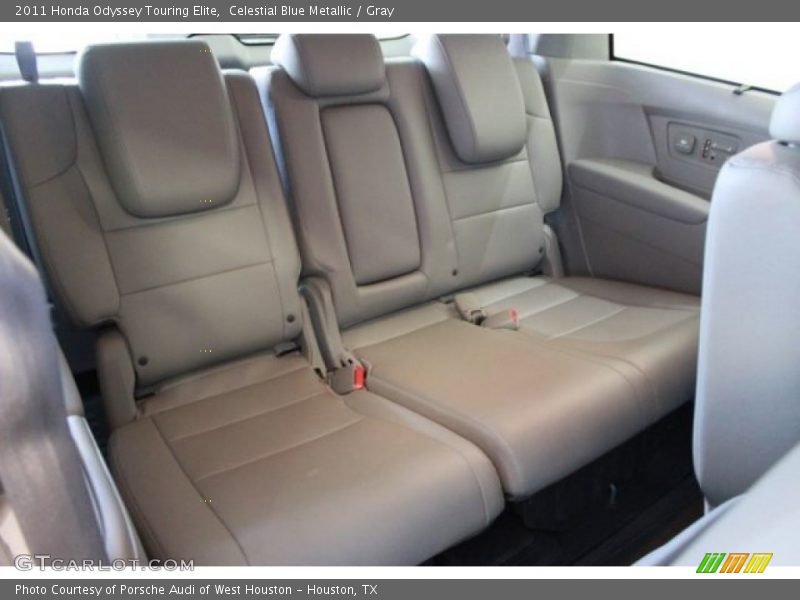 Celestial Blue Metallic / Gray 2011 Honda Odyssey Touring Elite