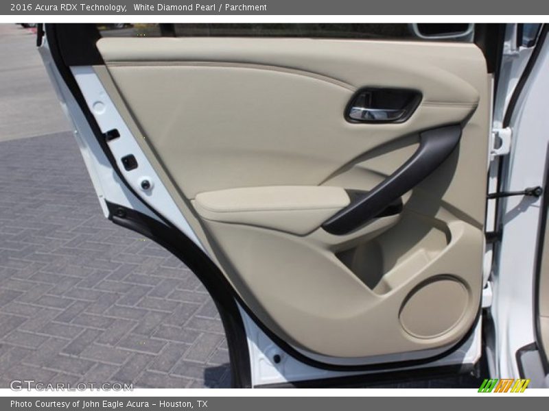 White Diamond Pearl / Parchment 2016 Acura RDX Technology