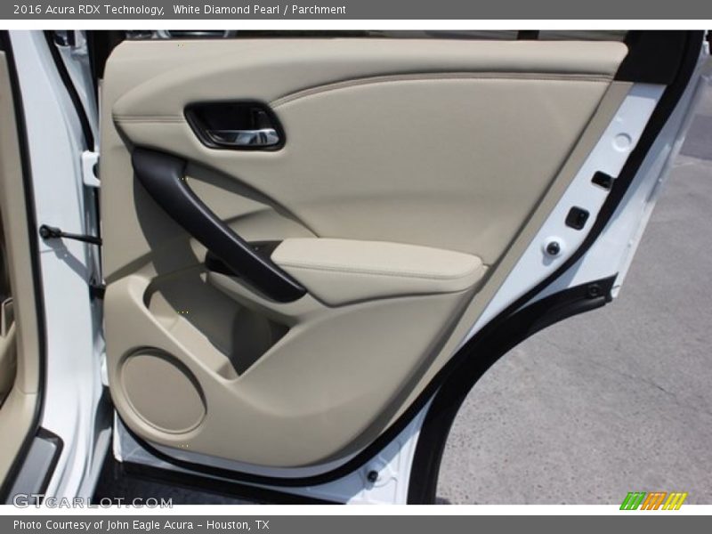 White Diamond Pearl / Parchment 2016 Acura RDX Technology