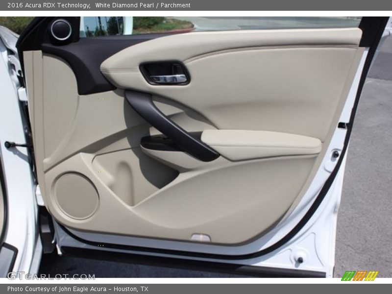 White Diamond Pearl / Parchment 2016 Acura RDX Technology