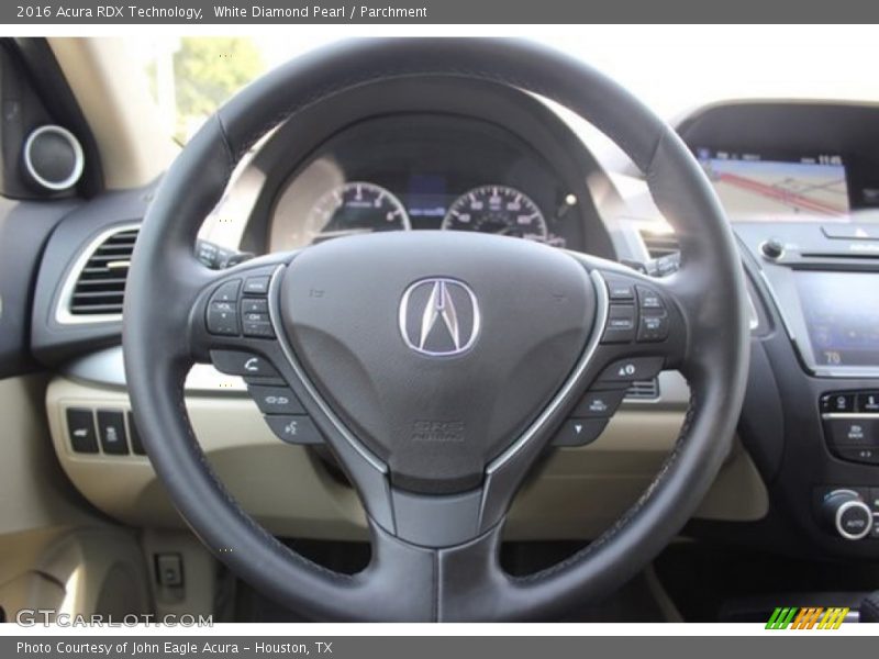 White Diamond Pearl / Parchment 2016 Acura RDX Technology