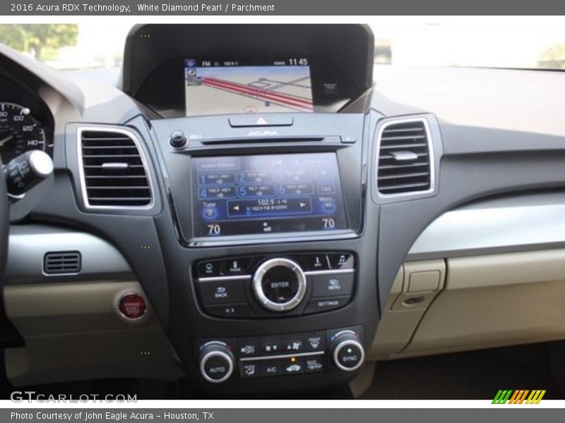 White Diamond Pearl / Parchment 2016 Acura RDX Technology
