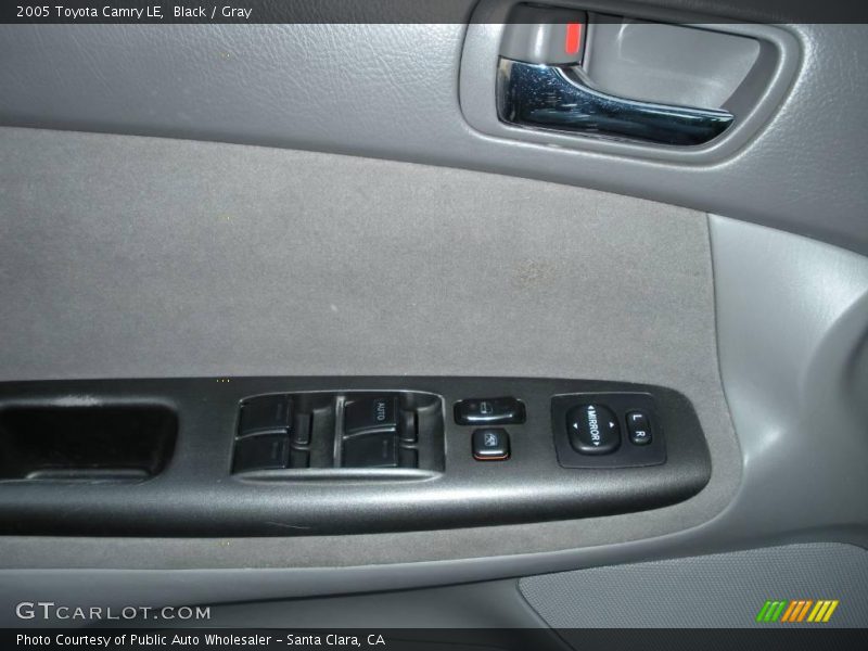Black / Gray 2005 Toyota Camry LE