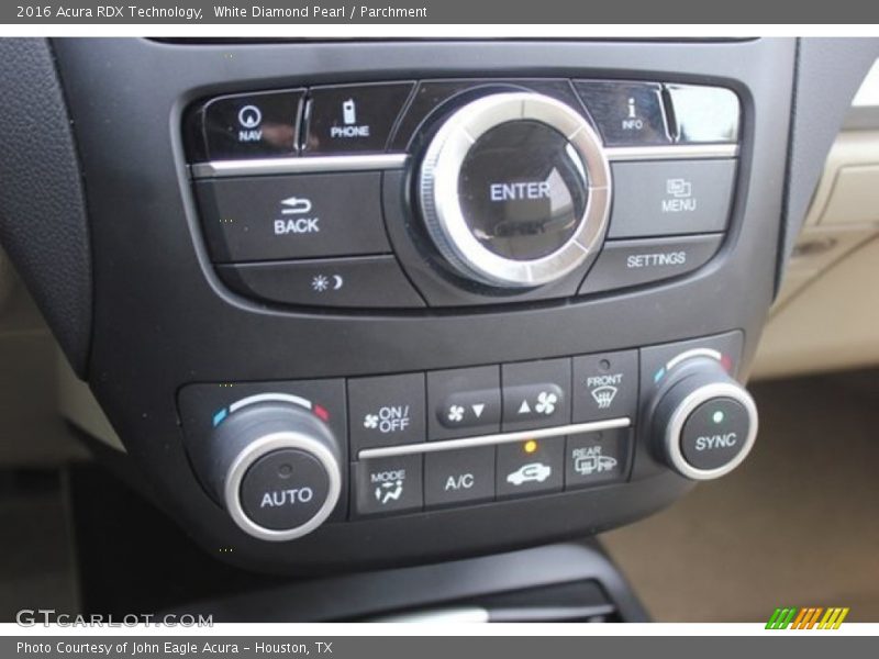 White Diamond Pearl / Parchment 2016 Acura RDX Technology