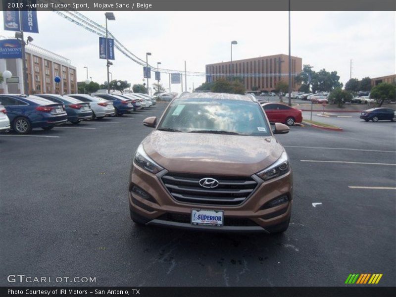 Mojave Sand / Beige 2016 Hyundai Tucson Sport