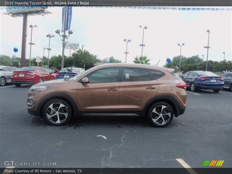 Mojave Sand / Beige 2016 Hyundai Tucson Sport