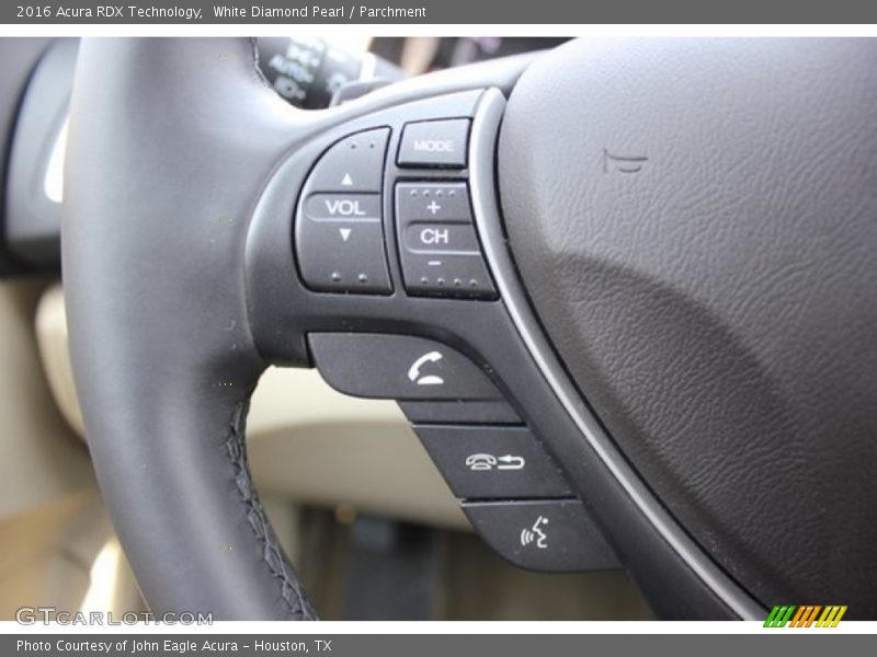 White Diamond Pearl / Parchment 2016 Acura RDX Technology