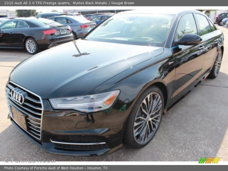 Front 3/4 View of 2016 A6 3.0 TFSI Prestige quattro