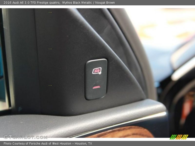 Mythos Black Metallic / Nougat Brown 2016 Audi A6 3.0 TFSI Prestige quattro