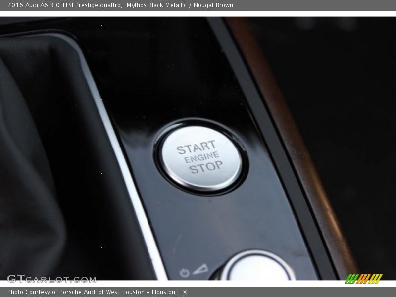 Mythos Black Metallic / Nougat Brown 2016 Audi A6 3.0 TFSI Prestige quattro