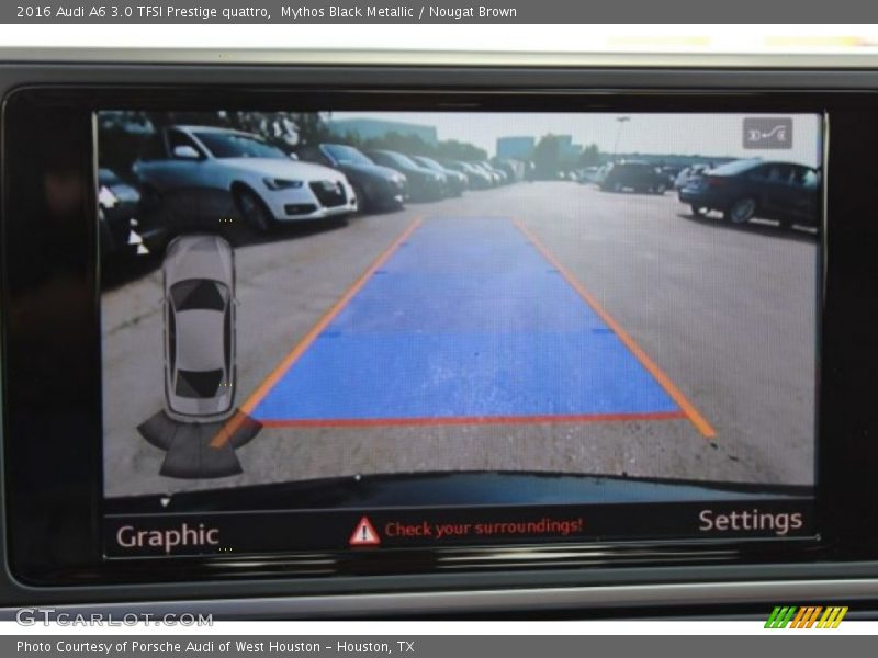 Mythos Black Metallic / Nougat Brown 2016 Audi A6 3.0 TFSI Prestige quattro