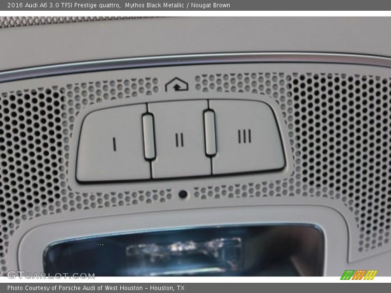 Mythos Black Metallic / Nougat Brown 2016 Audi A6 3.0 TFSI Prestige quattro