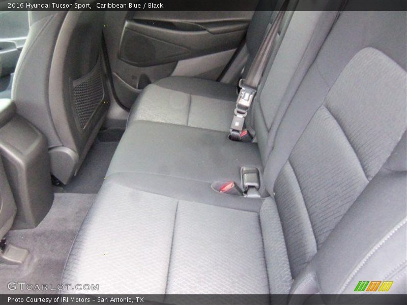 Caribbean Blue / Black 2016 Hyundai Tucson Sport