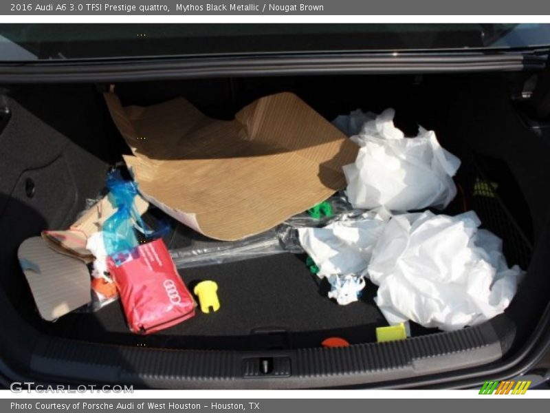 Mythos Black Metallic / Nougat Brown 2016 Audi A6 3.0 TFSI Prestige quattro