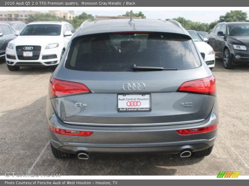 Monsoon Gray Metallic / Black 2016 Audi Q5 2.0 TFSI Premium quattro
