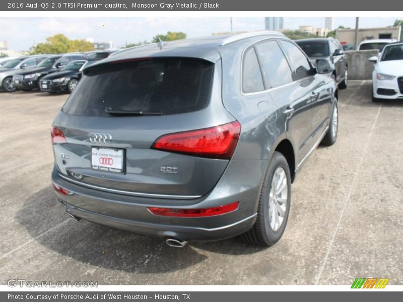 Monsoon Gray Metallic / Black 2016 Audi Q5 2.0 TFSI Premium quattro