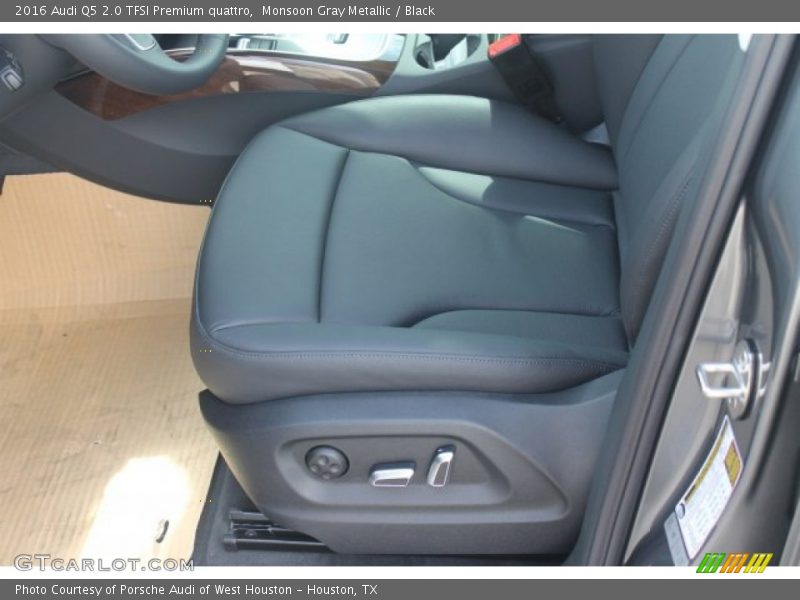 Monsoon Gray Metallic / Black 2016 Audi Q5 2.0 TFSI Premium quattro