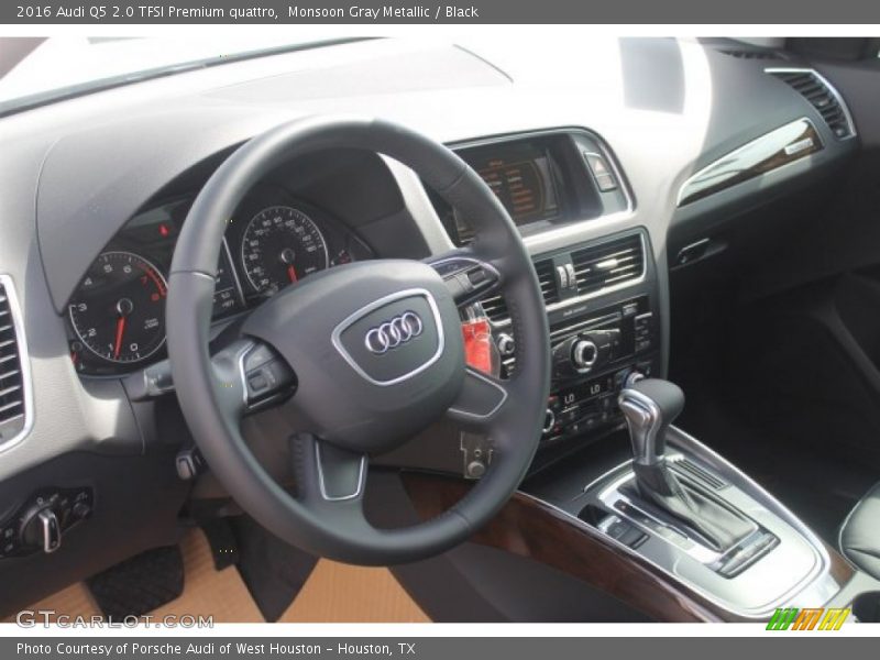Monsoon Gray Metallic / Black 2016 Audi Q5 2.0 TFSI Premium quattro