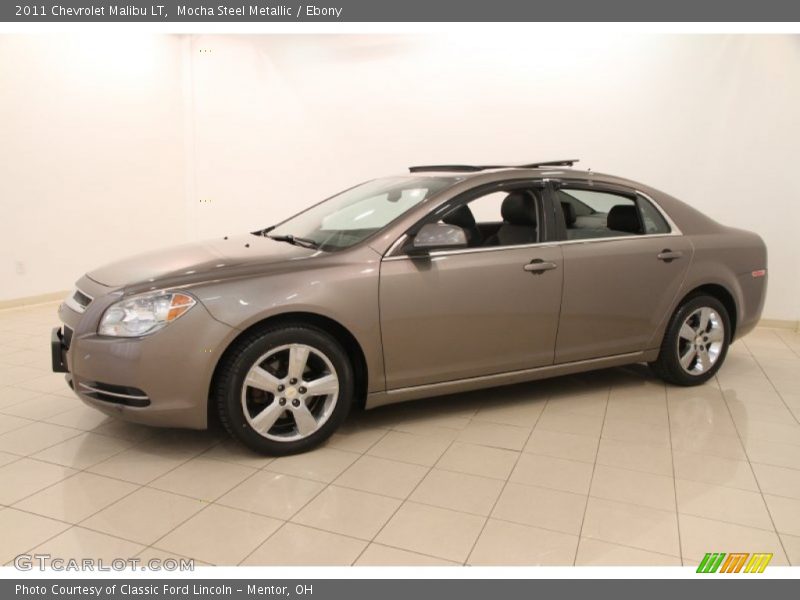 Mocha Steel Metallic / Ebony 2011 Chevrolet Malibu LT