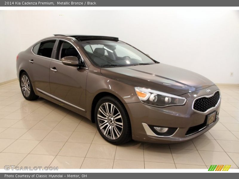 Metallic Bronze / Black 2014 Kia Cadenza Premium