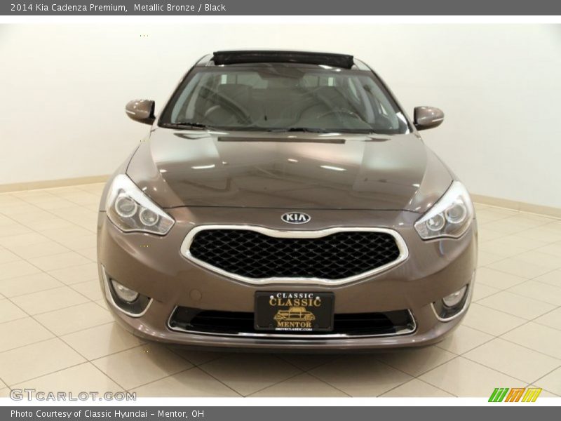 Metallic Bronze / Black 2014 Kia Cadenza Premium