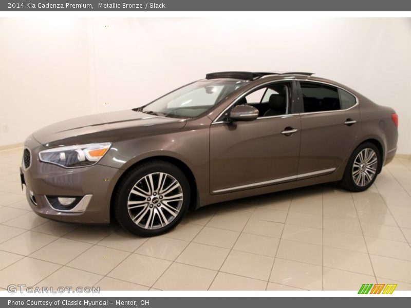 Metallic Bronze / Black 2014 Kia Cadenza Premium