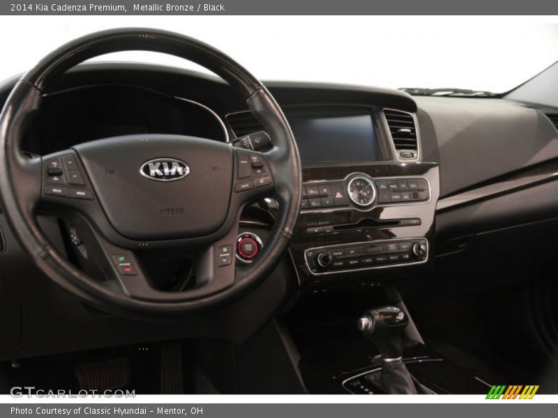 Metallic Bronze / Black 2014 Kia Cadenza Premium