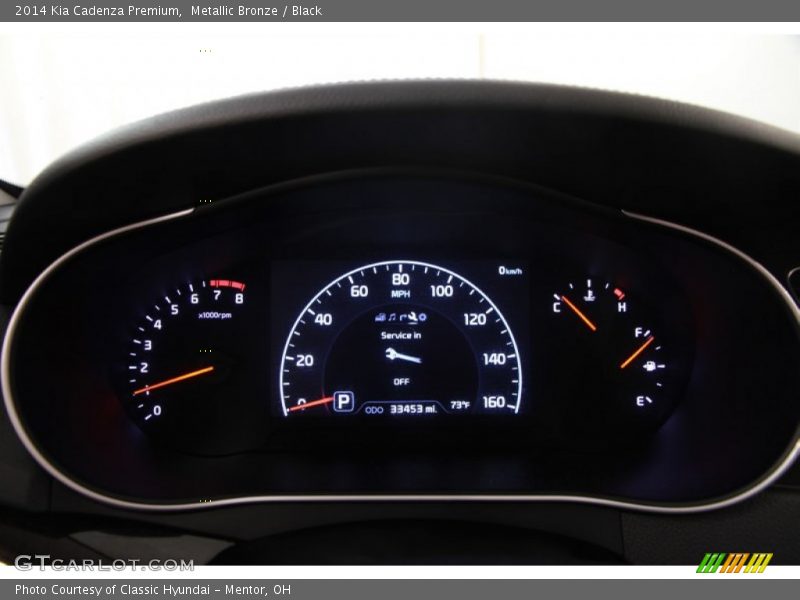 Metallic Bronze / Black 2014 Kia Cadenza Premium