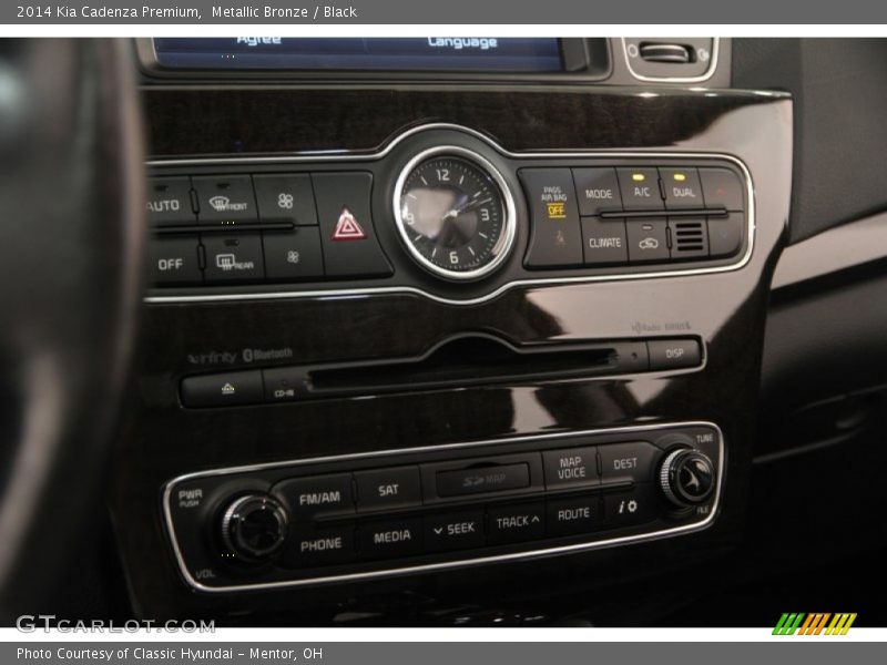 Metallic Bronze / Black 2014 Kia Cadenza Premium
