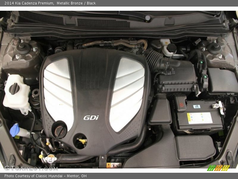 Metallic Bronze / Black 2014 Kia Cadenza Premium